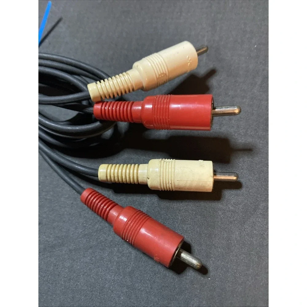 Twin RCA Dual Red And White No Yellow Audio and Video Cable C3